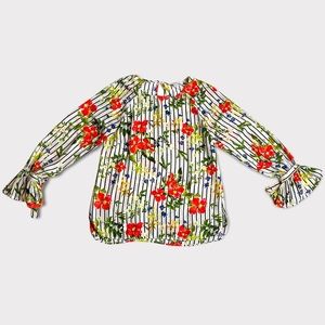 ROSE+OLIVE Trendy Multicoloured Blouse Size 2